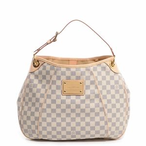 Louis Vuitton Galliera Pm White Damier Azur Canvas